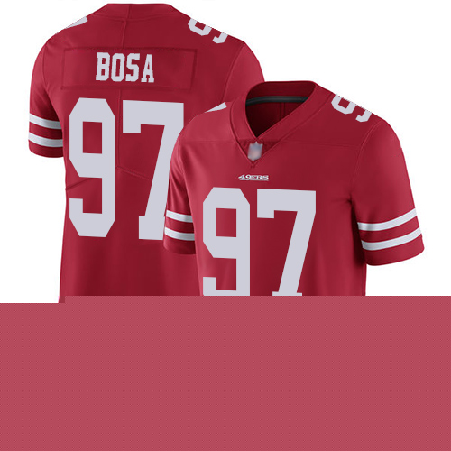 San Francisco 49ers Limited Red Men Nick Bosa Home NFL Jersey #97 Vapor Untouchable->san francisco 49ers->NFL Jersey